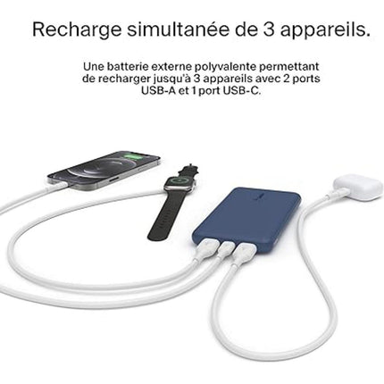 Batterie externe BELKIN 10000 mAh bleu