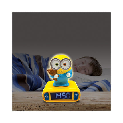 Radio réveil LEXIBOOK Les Minions avec effets sonores