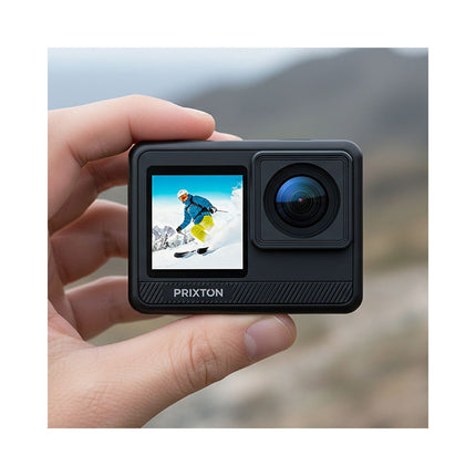 Caméra sport PRIXTON Étanche DV830 5K avec Wi-Fi et EIS