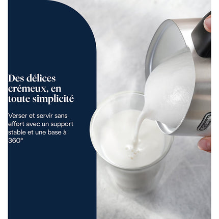 Mousseur à lait DELONGHI LatteMix Métal EMF3.W