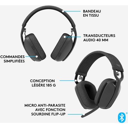 Micro-casque LOGITECH Zone Vibe 100