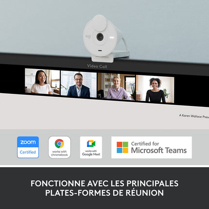 Webcam LOGITECH Brio 300 Full HD avec micro