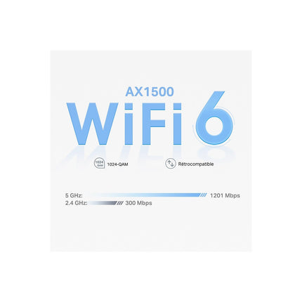 Routeur Wifi TP-LINK Deco X10(1-pack) mesh Wifi 6