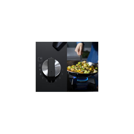 Plaque mixte induction gaz ELECTROLUX KDI951723K - Grande largeur