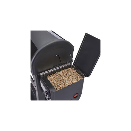 Barbecue pellet WEBER Searwood XL 600, sur chariot, de 80 à 315°, surface de cuisson 91 x 45 cm, thermostat digital