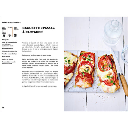Livre de cuisine HACHETTE Ninja : Airfryer Recettes Etudiants