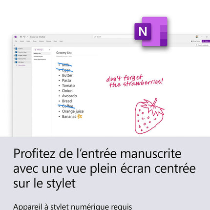 Logiciel de bureautique MICROSOFT Office Famille 2024