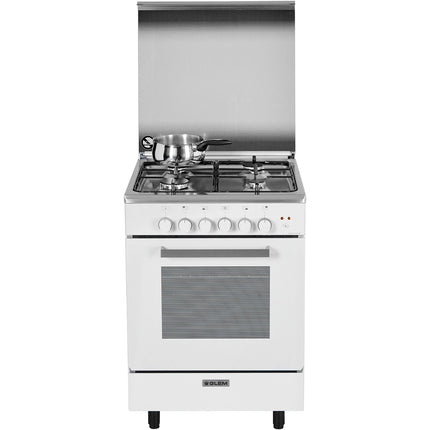 Cuisinière mixte GLEM GA660CVMWH