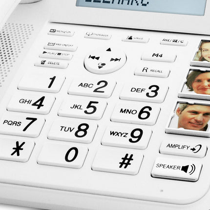 Téléphone sans fil GEEMARC Téléphone Senior Amplifié + 2 Combinés