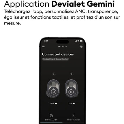 Ecouteurs DEVIALET Gemini II