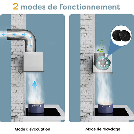 Hotte encastrable CIARRA CD5931BK