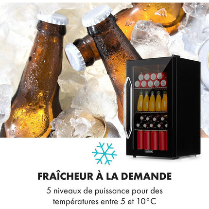 Réfrigérateur top KLARSTEIN Beersafe XXL 80L - Noir