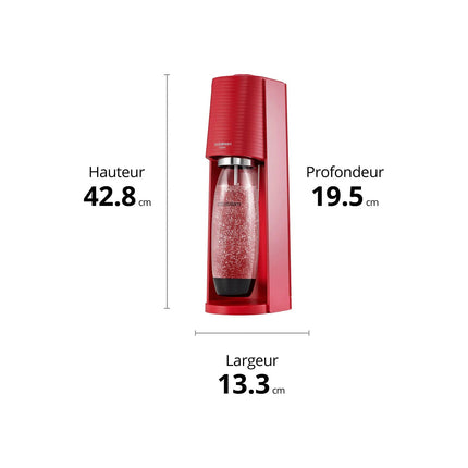 Machine à soda SODASTREAM terra rouge