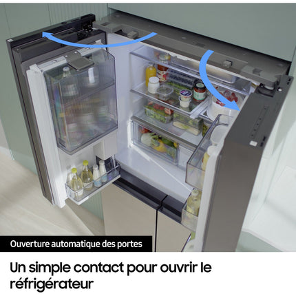 Réfrigérateur multi portes SAMSUNG RM90F67CECEF Bespoke AI