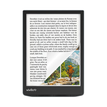 Liseuse eBook VIVLIO INKPAD COLOR 3 Bleu acier