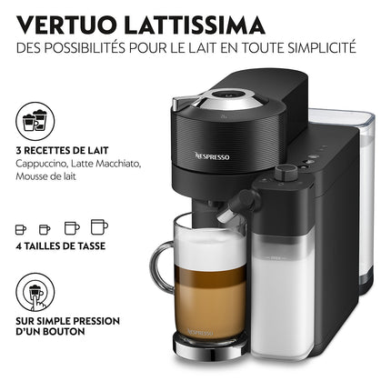 Nespresso DELONGHI LATTISSIMA One Blanche ENV300.W