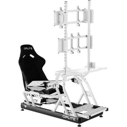 Siège de simulation OPLITE R8 FURY Blanc