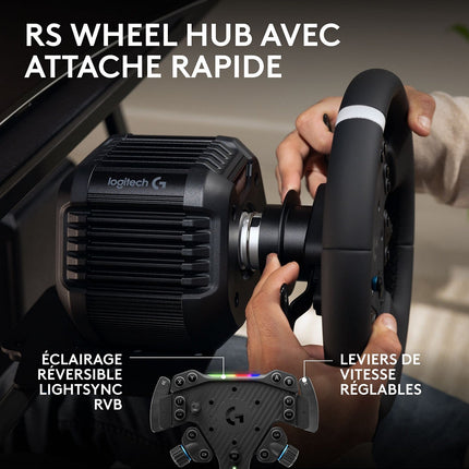 Volant LOGITECH G RS50 System Direct Drive pour PS/PC