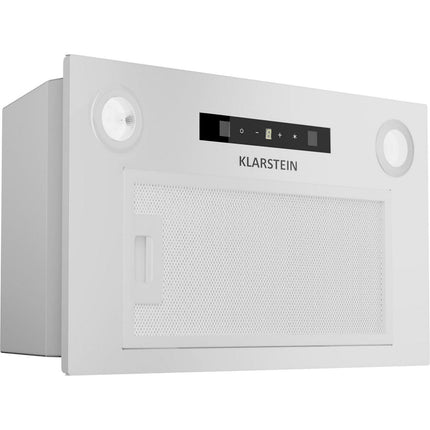 Hotte encastrable KLARSTEIN Paolo 52 cm encastrée 439 m³/h A++ blanc
