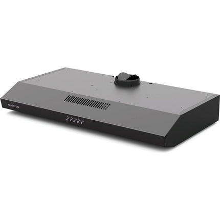 Hotte casquette KLARSTEIN Contempo 90cm encastrée 200m³/h LED noir