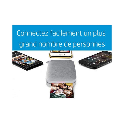 Imprimante photo portable HP Sprocket White Luna