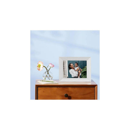 Cadre photo connecté AURA Cadre photo Aura Mason 9" White Quartz