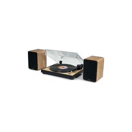 Enceinte bibliothèque THOMSON 100W Musicaux - Marron