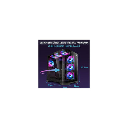 PC Gamer VIBOX 12700KF • RTX 5070 • 32 Go • 1 To SSD
