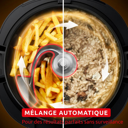 Cookeo MOULINEX Multicuiseur Airfryer Cookeo Infinity avec pale Noir CE9828F0 20 modes de cuisson, 6,5 L