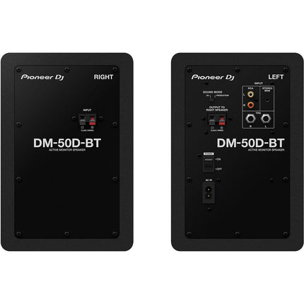 Enceinte bibliothèque PIONEER DJ DM-50D-BT x 2