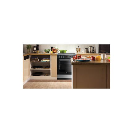 Cuisinière vitrocéramique BEKO FSE67301XCS