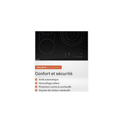 Plaque vitrocéramique BELDEKO TV3V-171