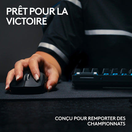 Clavier gamer sans fil LOGITECH Pro X LIGHTSPEED TKL Tactile Noir