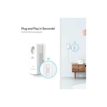 CPL Wifi TP-LINK TL-WPA8635PKIT - Blanc