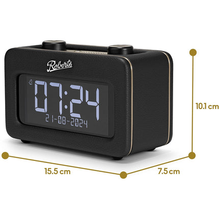 Radio réveil ROBERTS ECRAN LCD REVIVAL REST NOIR