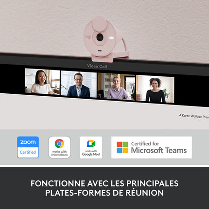 Webcam LOGITECH Brio 300 Full HD avec micro