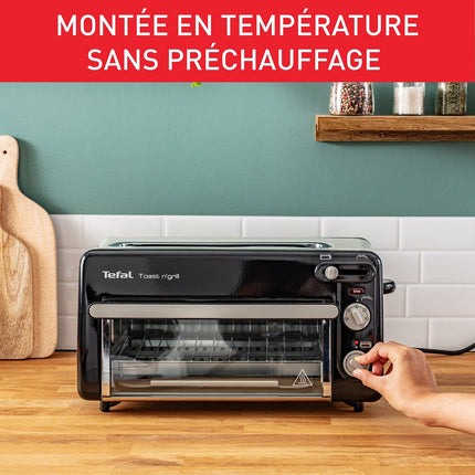Grille-pain TEFAL Toast'n grill mini four TL600830
