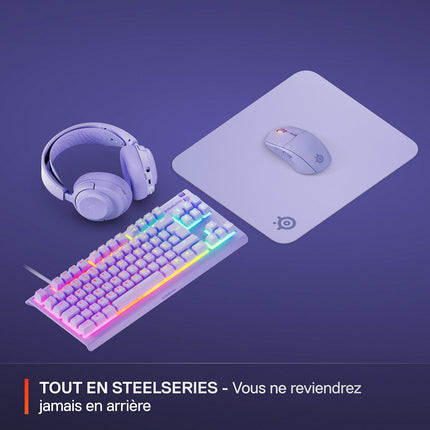 Tapis de souris STEELSERIES QcK M Lavande