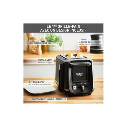 Grille-pain TEFAL TT533811 INCLUDEO