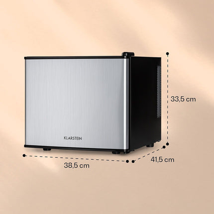 Mini réfrigérateur KLARSTEIN Minibar compact 2 niveaux 17L 26dB inox