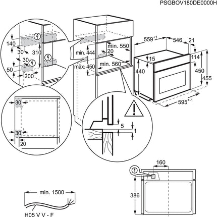 Micro ondes combiné ELECTROLUX EVL8E08X