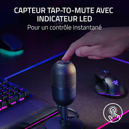 Micro RAZER Seiren V3 Mini Noir