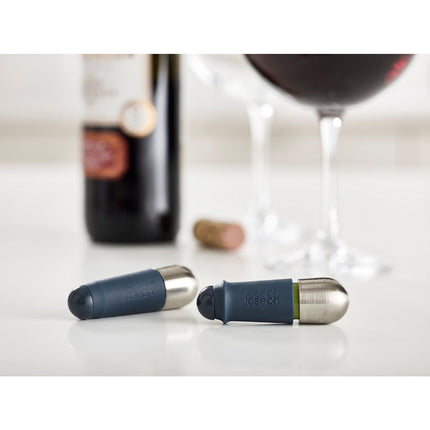 Bouchon JOSEPH JOSEPH BARWISE DE 2 BOUCHONS BLEU