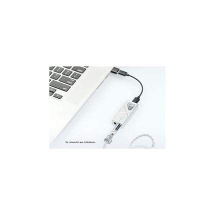 DAC audio FIIO Ampli portable KA13 USB-C Silver