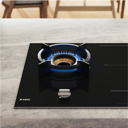 Plaque mixte induction gaz ASKO HIG89524BGB1