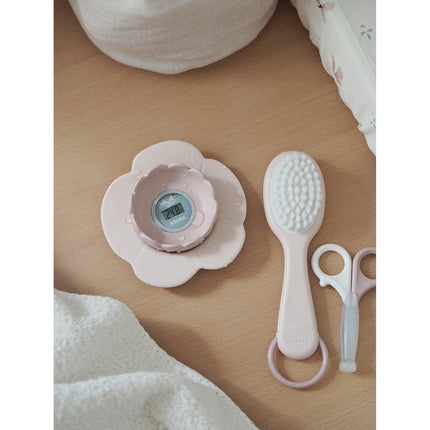 Thermomètre de bain BEABA de bain Lotus Old Pink