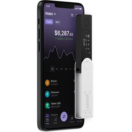 Crypto wallet LEDGER Nano X - Onyx