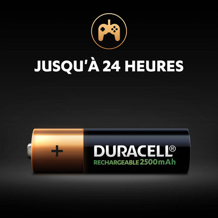 Pile rechargeable DURACELL AAA/LR03 ULTRA POWER 900 mAh x4