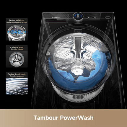 Lave linge hublot DREAME DRWASHL911KGG L9 11Kg