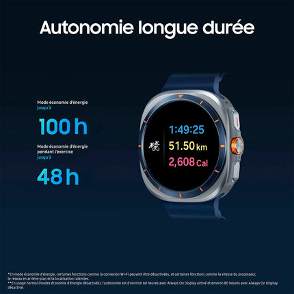 Montre connectée SAMSUNG Galaxy Watch Ultra 2025 Titane